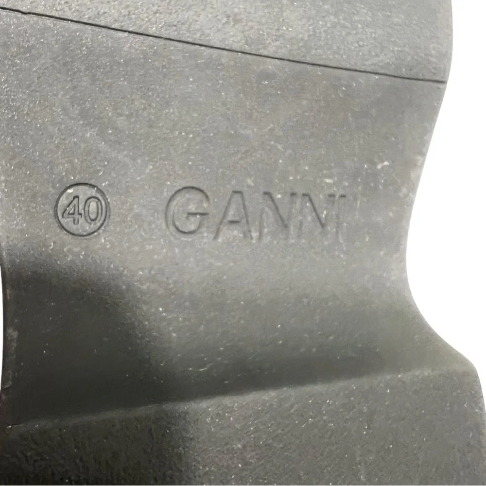 GANNI Women platform thong sandals sz 40 NWOT - Picture 9 of 10